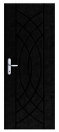 Obloženie dverí Elle 1 Black 95 cm Obloženie dverí Elle 1 Black 95 cm