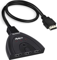 Splitter Splitter Switch HDMI 3x1 3 porty 4K Splitter Splitter Switch HDMI 3x1 3 porty 4K