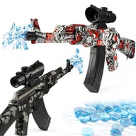 AK-47 RIFLE AUTOMATICKÁ ZÁVODA PRE 7-8 mm guľky na batériu