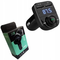 AUTO VYSIELAČ S RÝCHLEM NABÍJANÍM 3,1A 2X USB BLUETOOTH AUTO VYSIELAČ S RÝCHLEM NABÍJANÍM 3,1A 2X USB BLUETOOTH