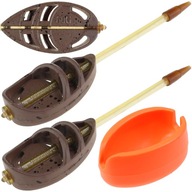 Kôš na kŕmidlo 2x 60 g Method Feeder vzdialenosť s uzáverom formy Kôš na kŕmidlo 2x 60 g Method Feeder vzdialenosť s uzáverom formy