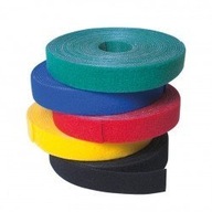 Organizér na káble, rolka 4 m, modrý suchý zips Organizér na káble, rolka 4 m, modrý suchý zips
