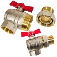 GUĽOVÝ VENTIL, UHLOVÝ KLOBÁK S PRIPOJENÍM VZDUCHU, 1'' PALCE, DN25, MOSADZNÝ, PEVNÝ, SILNÝ GUĽOVÝ VENTIL, UHLOVÝ KLOBÁK S PRIPOJENÍM VZDUCHU, 1'' PALCE, DN25, MOSADZNÝ, PEVNÝ, SILNÝ