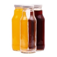 20 x SKLENENÉ FĽAŠE NA ŠŤAVU NA LIKÉRY 300 ml 20 x SKLENENÉ FĽAŠE NA ŠŤAVU NA LIKÉRY 300 ml