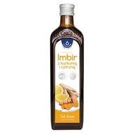 Zázvorová šťava s kurkumou a citrónom s vitamínom C 490 ml Zázvorová šťava s kurkumou a citrónom s vitamínom C 490 ml