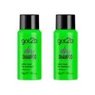 got2b Instant Fresh Up Extra Fresh Suchý šampón 2x 100 ml got2b Instant Fresh Up Extra Fresh Suchý šampón 2x 100 ml