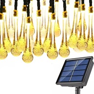 GARLAND SOLÁRNE LED ZÁHRADNÉ LAMPY 5M TEPL GARLAND SOLÁRNE LED ZÁHRADNÉ LAMPY 5M TEPL
