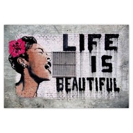 Plagáty 93x62 Life is Beautiful Banksy