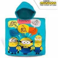 Minions PONCHO bavlnená osuška 60 x 120 cm bazén Pláž MINIONS Minions PONCHO bavlnená osuška 60 x 120 cm bazén Pláž MINIONS