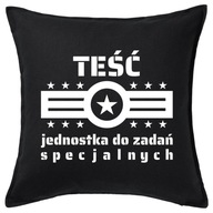 SVÁK ZVLÁŠTNA JEDNOTKA vankúš 50x50 darček SVÁK ZVLÁŠTNA JEDNOTKA vankúš 50x50 darček