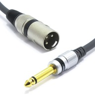 KONEKTOR KÁBLA MIKROFÓNU 6,3 MONO XLR ZÁSTRČKA MK34 5M KONEKTOR KÁBLA MIKROFÓNU 6,3 MONO XLR ZÁSTRČKA MK34 5M