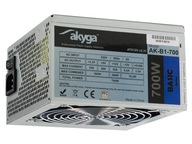 ZDROJ ATX 700W AKYGA 5XSATA 2XMOLEX VENTILÁTOR 12cm