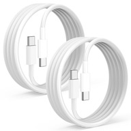 2x USB-C na USB-C TYP C RÝCHLONABÍJACÍ KÁBEL 2m 2x USB-C na USB-C TYP C RÝCHLONABÍJACÍ KÁBEL 2m