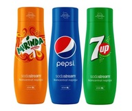 Soda Stream Pepsi sirup, Mirinda, 7up 3x440ml Soda Stream Pepsi sirup, Mirinda, 7up 3x440ml