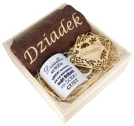 SKVELÝ DARČEK PRE DEDKA UTERÁK + KRABIČKA NA HRNKY SKVELÝ DARČEK PRE DEDKA UTERÁK + KRABIČKA NA HRNKY