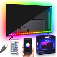 RGB USB 4M LED pásik pre TV TV LED Podsvietenie APLIKÁCIA DIAĽK RGB USB 4M LED pásik pre TV TV LED Podsvietenie APLIKÁCIA DIAĽK
