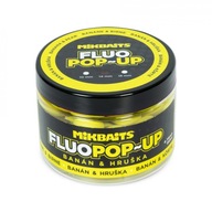 Nástraha plávajúce guličky Pop Up MikBaits Fluo Banán-Hruška 14 mm 150 ml Nástraha plávajúce guličky Pop Up MikBaits Fluo Banán-Hruška 14 mm 150 ml