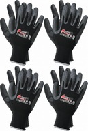 Nylonové rukavice RNYLA, čierne - veľkosť 9 x 4 Nylonové rukavice RNYLA, čierne - veľkosť 9 x 4