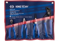 SADA KLIEŠŤOV 4 KS. NASTAVITEĽNÉ POUZDRO NA REZACIE KLIEŠŤA King Tony SADA KLIEŠŤOV 4 KS. NASTAVITEĽNÉ POUZDRO NA REZACIE KLIEŠŤA King Tony