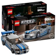 SET LEGO SPEED CHAMPIONS - AUTO NISSAN SKYLINE GT-R