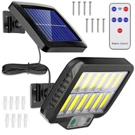 SOLÁRNE LED LAMPA COB PANEL SNÍMAČA POHYBU + DIAĽK SOLÁRNE LED LAMPA COB PANEL SNÍMAČA POHYBU + DIAĽK