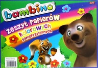 KNIHA FAREBNÉHO SAMOLEPIACEHO PAPIERA, FORMÁT B4, 8 LISTOV KNIHA FAREBNÉHO SAMOLEPIACEHO PAPIERA, FORMÁT B4, 8 LISTOV