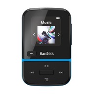 SanDisk ľahký MP3 Clip Sport Go modrý 32 GB