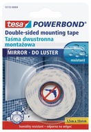 Montážna páska POWERBOND pre zrkadlá TESA 19 mm/1,5 m