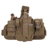TAN COYO NYLON TACTICAL Stehenné pištoľové puzdro TAN COYO NYLON TACTICAL Stehenné pištoľové puzdro