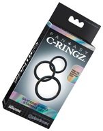 krúžky na penis a semenníky FCR SILIKON 3 RING krúžky na penis a semenníky FCR SILIKON 3 RING