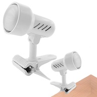 ORNO Školská nočná lampa na čítanie s klipom 40W E27 s malým závitom biela ORNO Školská nočná lampa na čítanie s klipom 40W E27 s malým závitom biela
