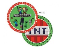 Minecraft Papierové taniere Creeper Enderman TNT Piksel novej generácie Minecraft Papierové taniere Creeper Enderman TNT Piksel novej generácie