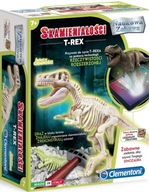 Vedecká zábava T-Rex Fossils Fluorescent Clementoni 60889