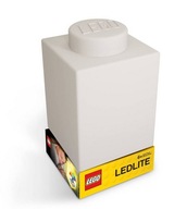 LEGO SILIKÓNOVÁ LAMPA NIGHT BLOCK WHITE LP40