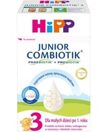 HiPP 3 Junior Combiotik upravené mlieko 550g HiPP 3 Junior Combiotik upravené mlieko 550g