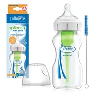 DR BROWN'S OPTIONS+ Antikoliková fľaša 270 ml 0+ DR BROWN'S OPTIONS+ Antikoliková fľaša 270 ml 0+