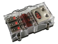 Držiak poistiek 3x Mini ANL Hollywood MAHX-3R Držiak poistiek 3x Mini ANL Hollywood MAHX-3R