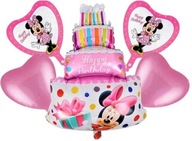 SET FÓLIOVÝ BALÓN TORTA MINNIE MOUSE 80cm M18 SET FÓLIOVÝ BALÓN TORTA MINNIE MOUSE 80cm M18