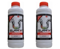 RUREX kvapalina na odblokovanie kanalizačného potrubia RX1 x2 RUREX kvapalina na odblokovanie kanalizačného potrubia RX1 x2