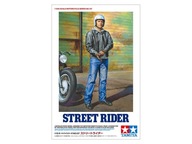 Figúrka motocyklistu Street Rider 1:12 Tamiya