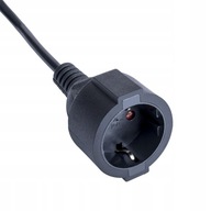 Napájací adaptér IEC C14 CEE 7/3 250V/50Hz 1m Napájací adaptér IEC C14 CEE 7/3 250V/50Hz 1m