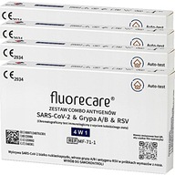 FLUORECARE COVID-19 Flu AB RSV Combo test 4v1