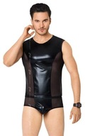 Košeľa a šortky 4605 Black M/L čierna Košeľa a šortky 4605 Black M/L čierna