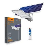 Solárne pouličné svietidlo LED panel Videx 100W 2500lm IP65 + diaľkové ovládanie Solárne pouličné svietidlo LED panel Videx 100W 2500lm IP65 + diaľkové ovládanie