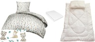 Bavlnené obliečky 160x100 60x40 prestieradlo Jersey 80x160 050bra Bavlnené obliečky 160x100 60x40 prestieradlo Jersey 80x160 050bra