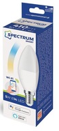 5W E14 stmievateľná WiFi Spectrum CCT LED žiarovka 5W E14 stmievateľná WiFi Spectrum CCT LED žiarovka
