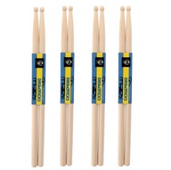 Bubnové paličky Maple Natural Moboog 5A 4 sady SET Bubnové paličky Maple Natural Moboog 5A 4 sady SET
