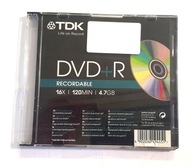 TDK DVD + R 4,7 GB x 16 ZA KUS