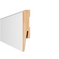 BIELA MDF lišta MP1001 10cm 2,42 r.m BIELA MDF lišta MP1001 10cm 2,42 r.m