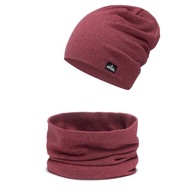 Dámska bavlnená čiapka + nákrčník set COLORS Dámska bavlnená čiapka + nákrčník set COLORS